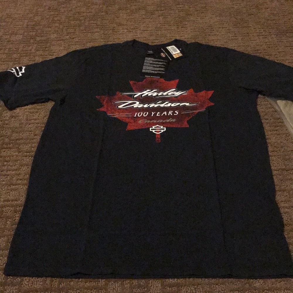 NWT Harley Davidson Canada Shirt